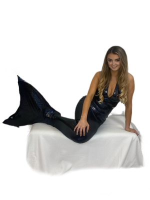 Midnight Moon Black Mermaid Tail