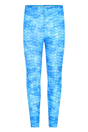 Blue Lagoon Mermaid Leggings