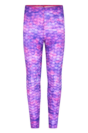 Purple Rain Mermaid Leggings