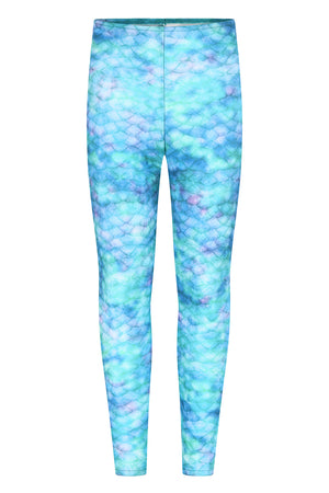 Mint Splash Mermaid Leggings