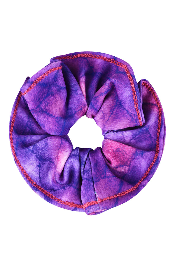 Purple Rain Mermaid Scrunchie