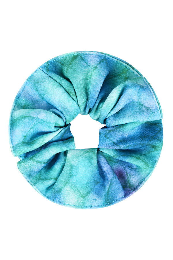 Mint Splash Mermaid Scrunchie