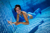 Blue Lagoon Mermaid Halterneck Bikini Top Swimming