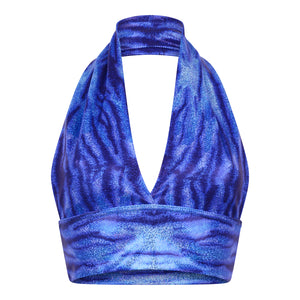 Ocean Sparkle Halterneck Bikini Top