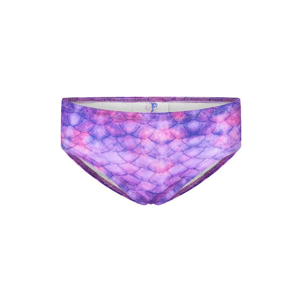 Purple Rain Mermaid Bikini Briefs
